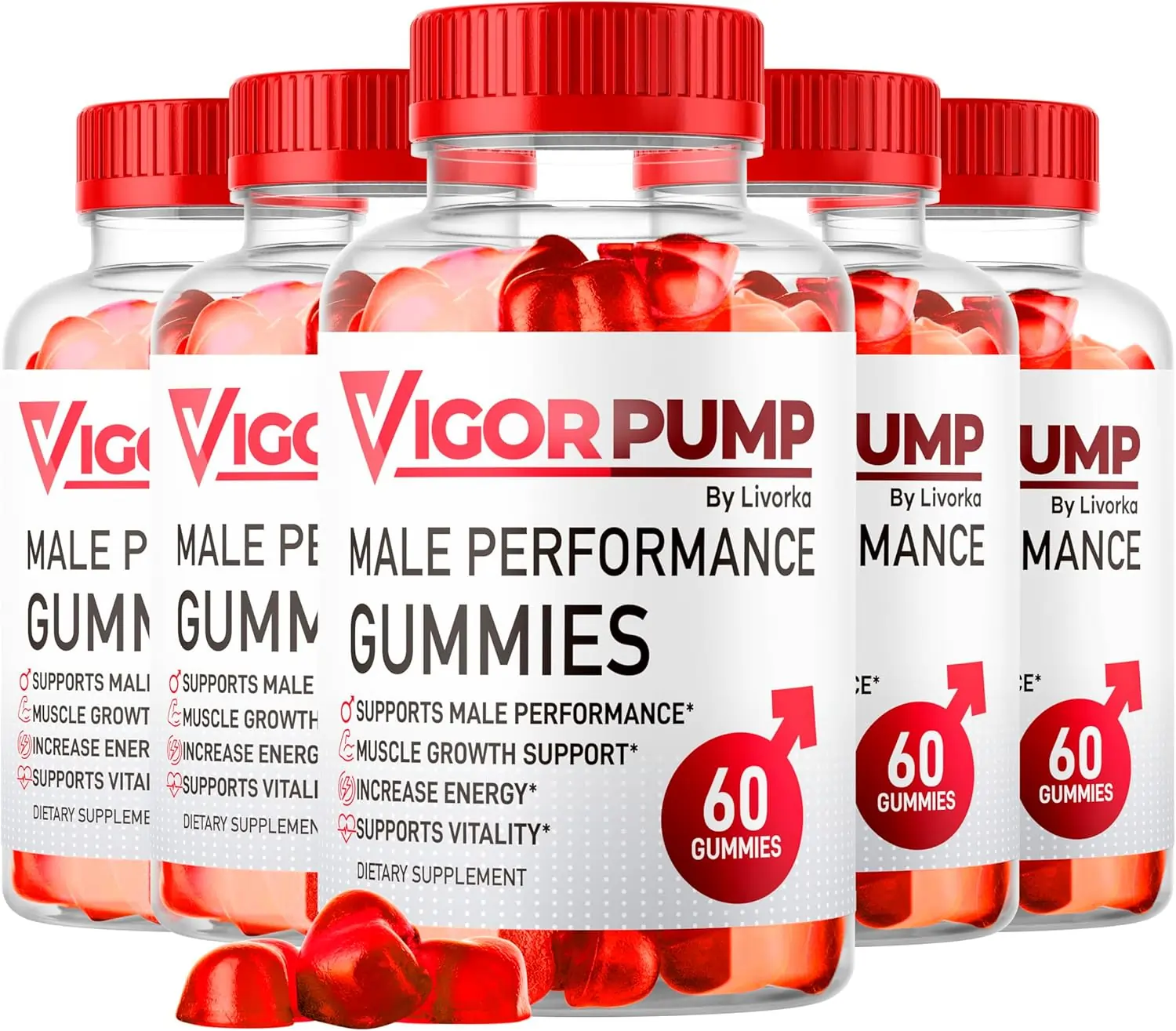 Vigor Pump 6 bottles